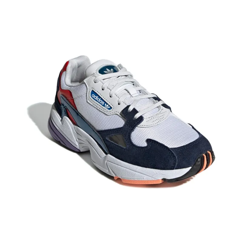 Adidas Falcon Crystal White Collegiate Navy Women's-2