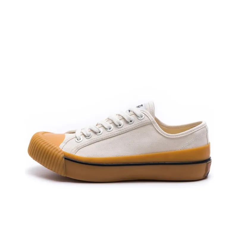 Excelsior Canvas Shoes Unisex Low Top Sea Salt White-0