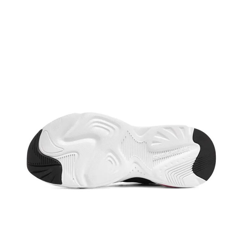 Skechers Stamina Airy Low Running Shoes Black/White Women's-4