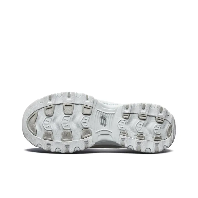 Skechers D'lites 1.0 Sneaker Gs White Women's-4