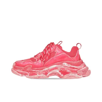 Balenciaga Triple S Faded Red Women's