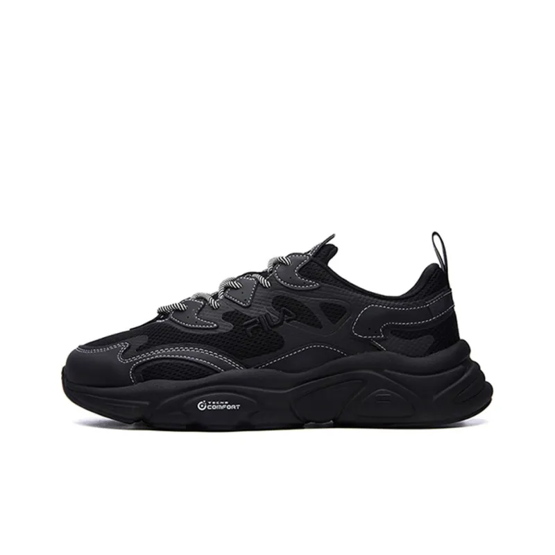 FILA FUSION Marathon Running Shoes Black-0