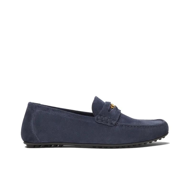 VERSACE Loafers Women's Marine Blue-1