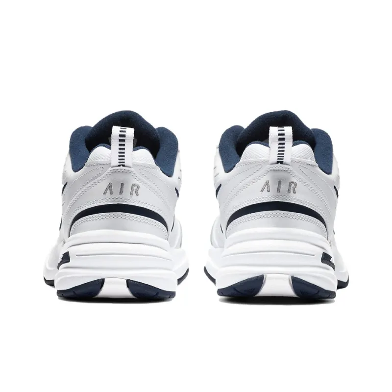 Nike Air Monarch Iv White Navy-4