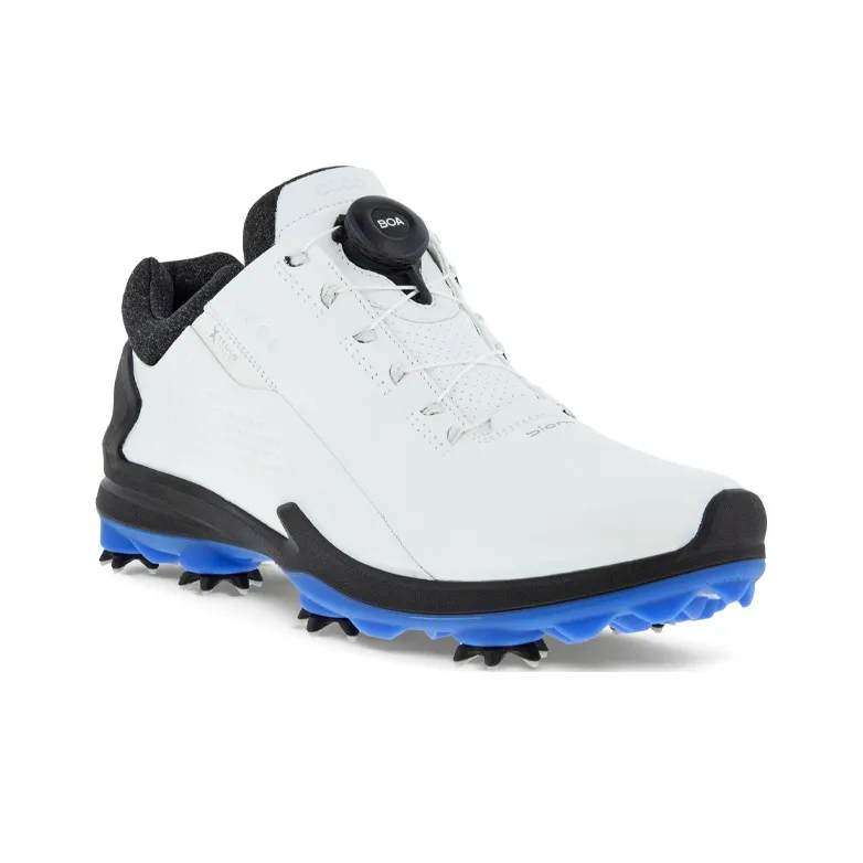 Ecco Biom G3 Boa Fit Low-Top Golf Shoes Men's White-1