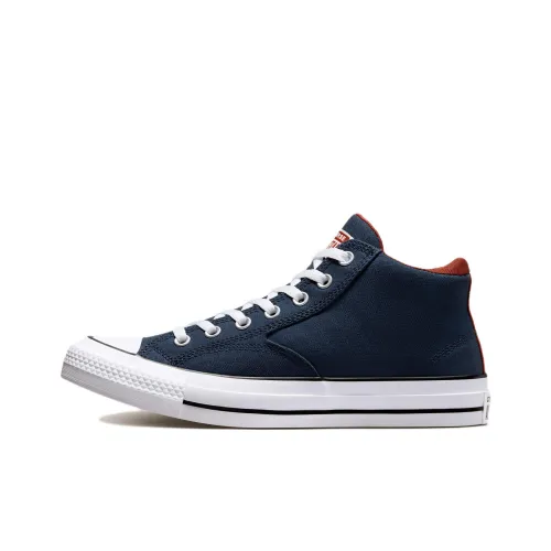 Converse Chuck Taylor All Star Canvas Shoes Unisex Mid-Top Blue, Red, White, Black