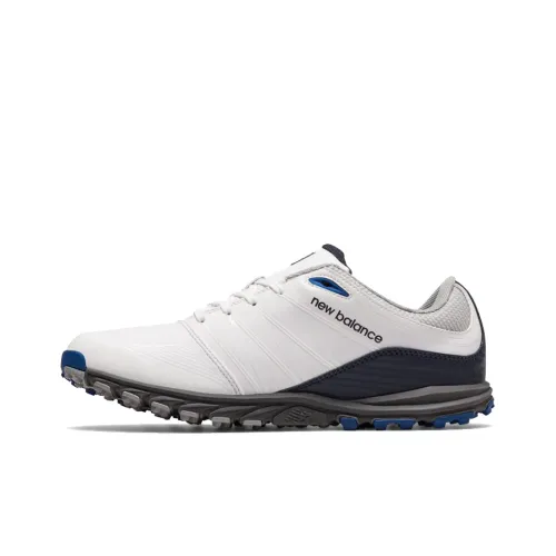 New Balance Golf Shoes Men Low-Top White/Black/Blue