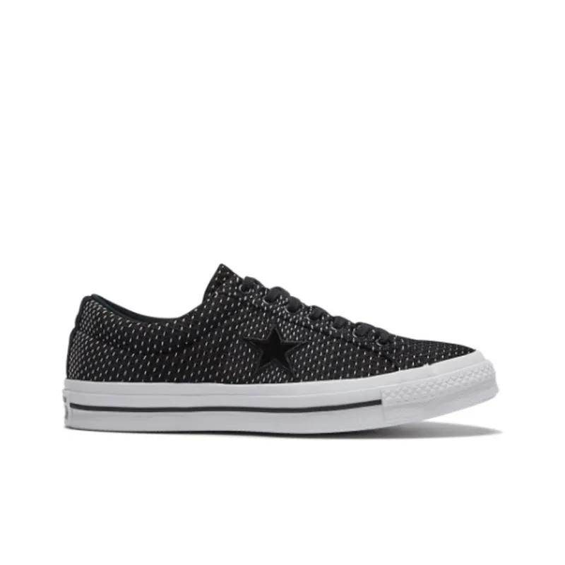 Converse One Star Black Polka Dots-1