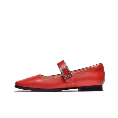 Beau Today Women's Casual Shoes Women's Red