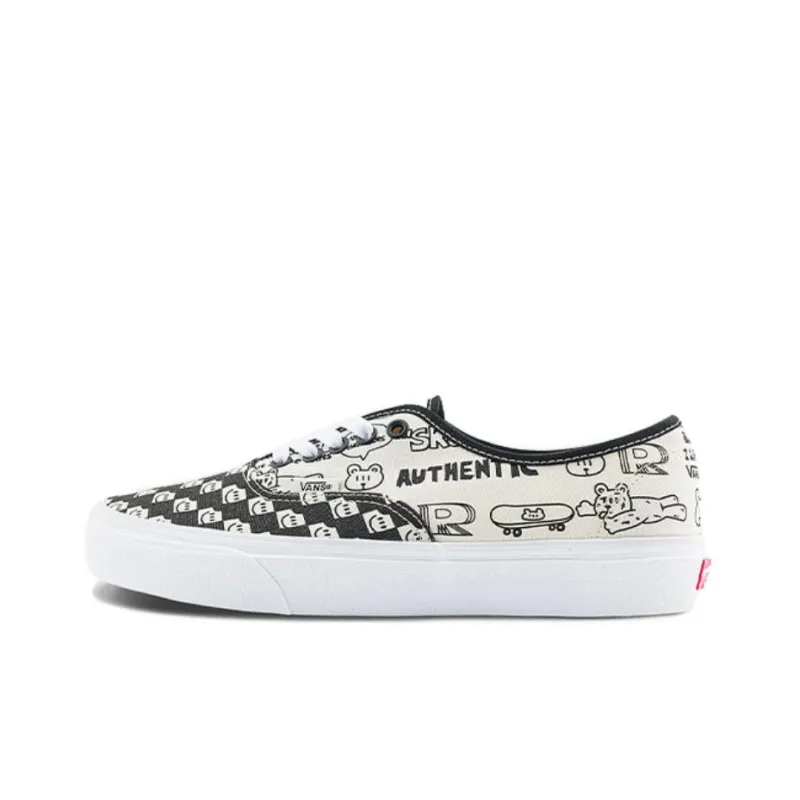 Vans Authentic X Otw Nuttsh 'Black White'-0