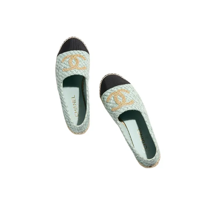 CHANEL Women's Casual Shoes Women's Light Blue-3