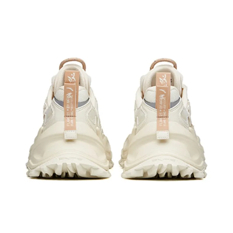 Anta Low Top Chunky Sneakers Men's White Gray-3