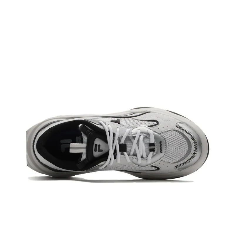 FILA FUSION Bianco Ii Sneakers 'White Silver Black' Women's-2