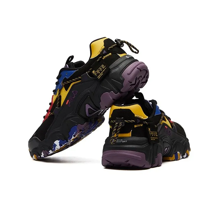 FILA FUSION Fluid 'Black Orange' Women's-4