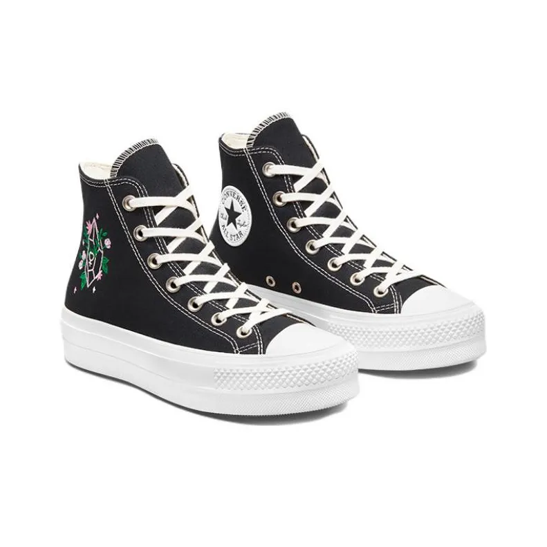 Converse Chuck Taylor All Star Lift 'Black White' Women's-2