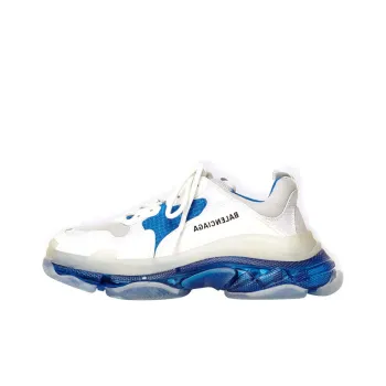 Balenciaga Triple S Clear Sole Blue Women's