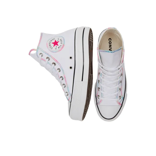 Converse Chuck Taylor All Star Lift White Women's-4