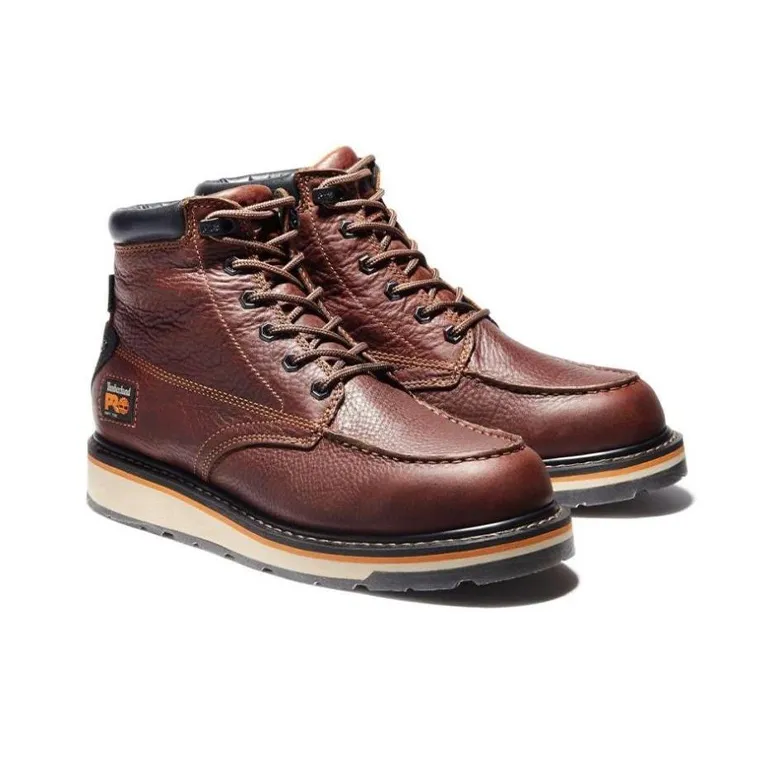 Timberland 6 Inch Gridworks Waterproof Work Boot 'Red Brown'-2