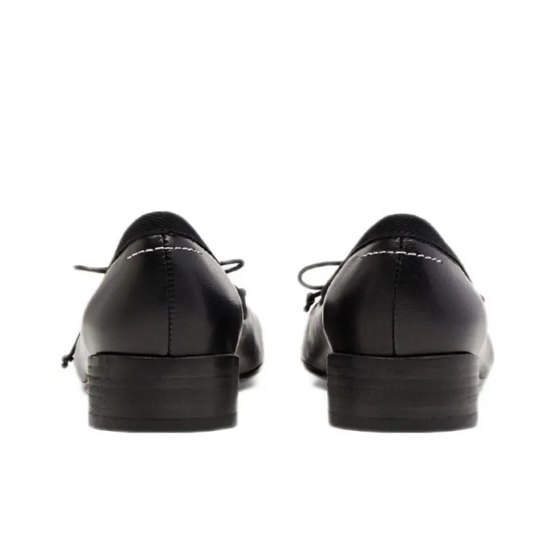 MM6 Maison Margiela Bow Detailed Ballerina Shoes Women's-3