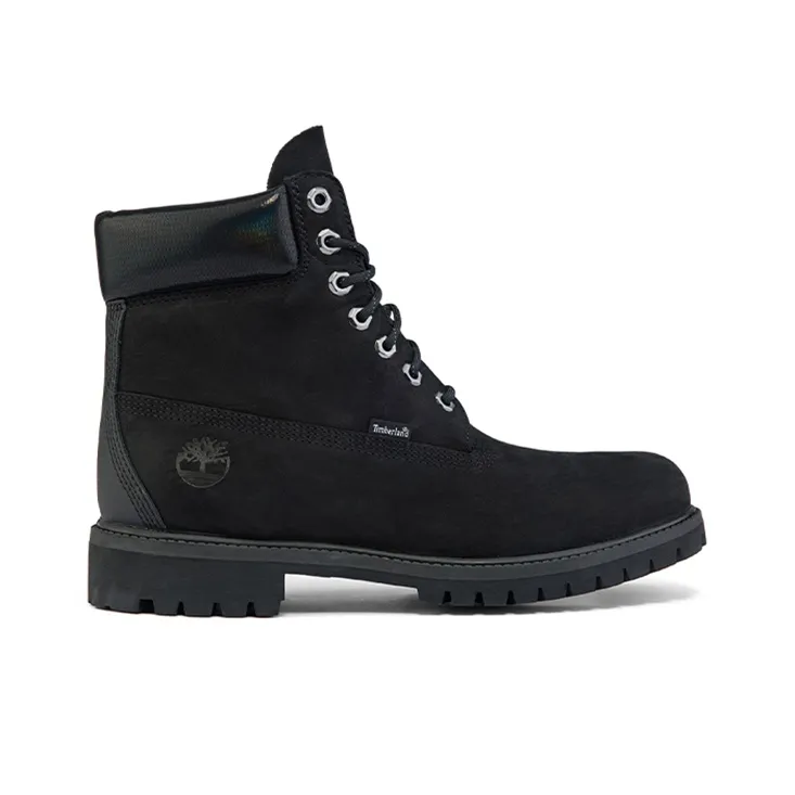 Timberland Premium 6 Inch Waterproof Wide Fit Boot 'Black Nubuck'-1