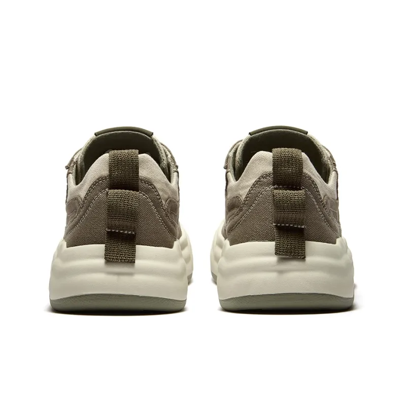JIPIAO Low Top Canvas Shoes Unisex White Khaki Please Order One Size Down-4