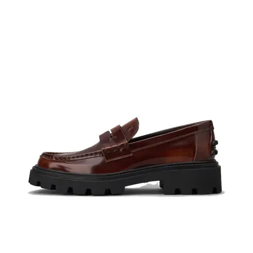 TOD'S Spike-stud Embellished Loafers