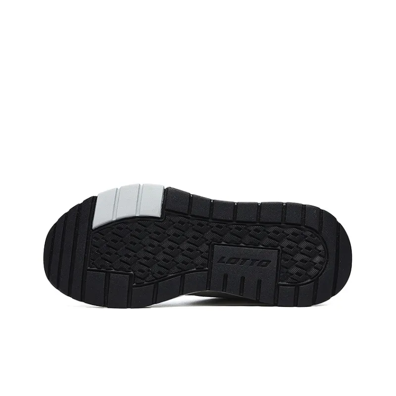 LOTTO Thundercloud Wear Resistant Cushioning Slip Resistant Low Top Chunky Sneakers Men's Glacier Gray-4