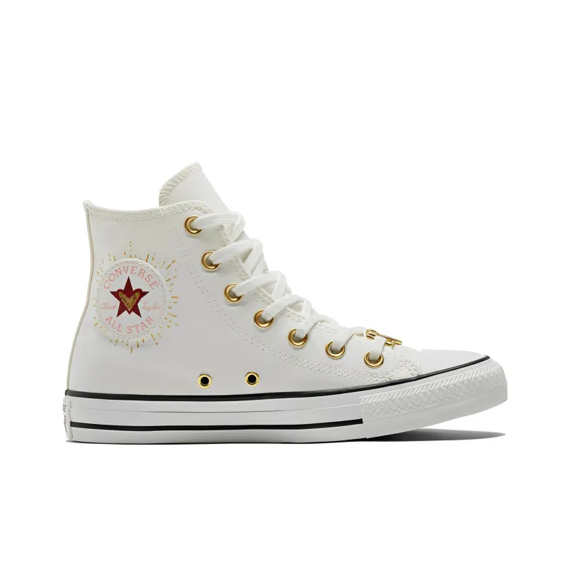 Converse Women's Chuck Taylor All Star High 'Valentine's Day 2023 Vintage White' Women's-1