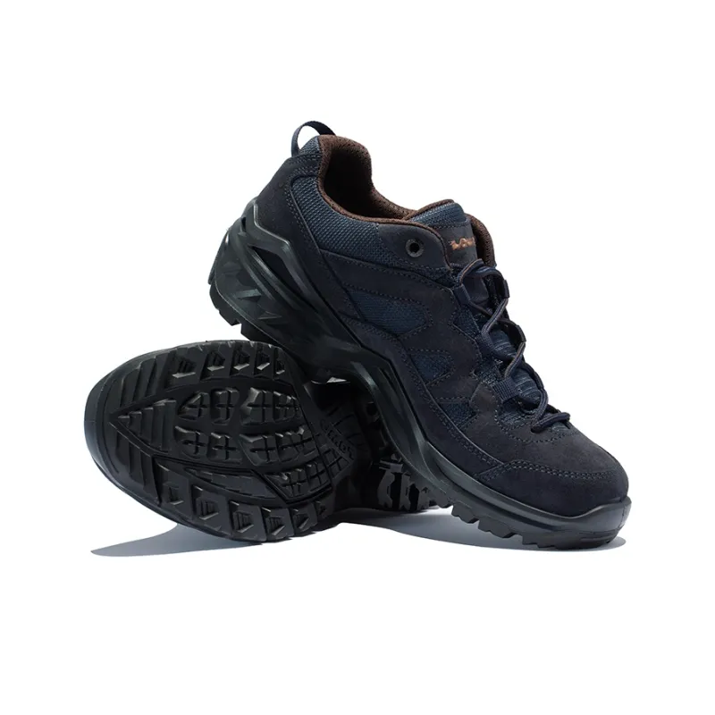 Lowa SIRKOS EVO GTX Low Top Outdoor Shoes Unisex Cyan-3