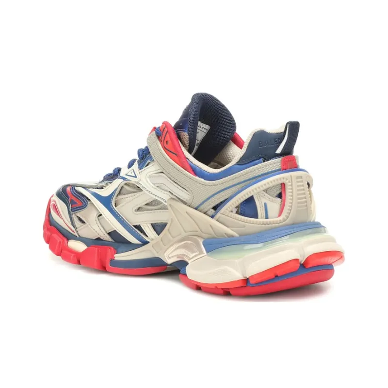 Balenciaga Track.2 Trainer 'Beige Blue Red' Women's-2