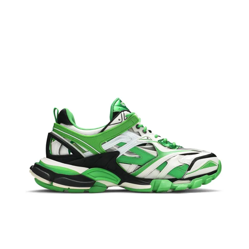 Balenciaga Track.2 Sneaker 'White Green'-1
