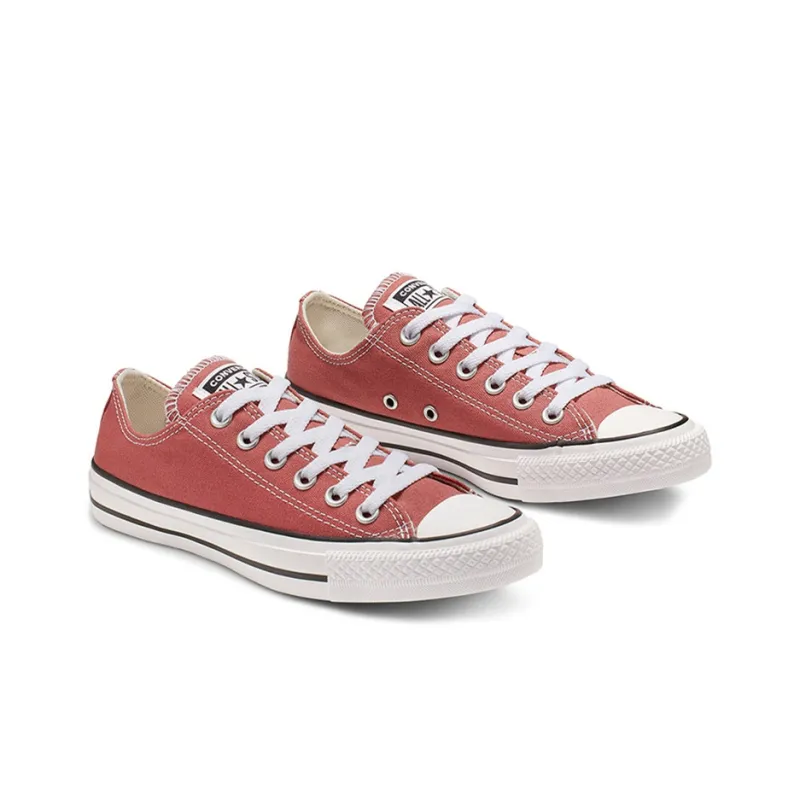 Converse Ctas Ox Light Redwood Red Ochre 'Red White'-2