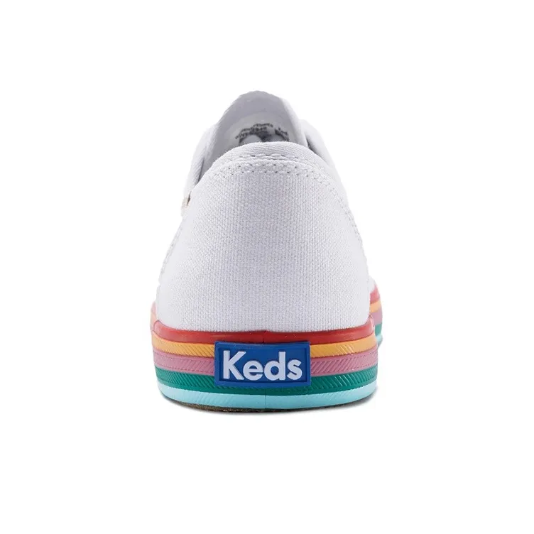 Keds Canvas Shoes Women's Low-Top White-3