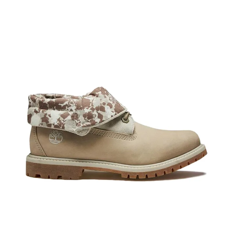 Timberland Roll Top Wide Fit Boots 'Wheat Brown' Women's-1