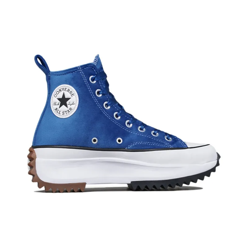 Converse Run Star Hike High Top Canvas Shoes Blue-1