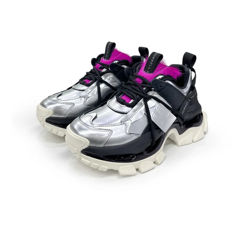 MORRELL MAXIE Low-Top Chunky Sneakers Women's Black-1