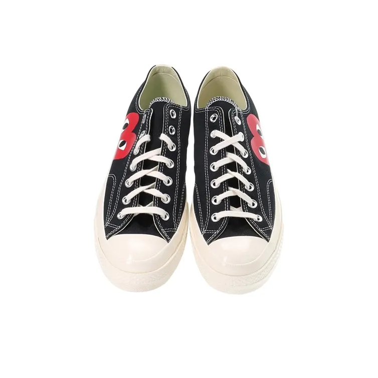 Chuck 70 Comme Des Garçons Play X Converse Low 'Black'-3