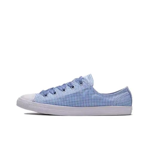 Converse Chuck Taylor All Star Canvas Shoes Women's Low-Top Light Blue