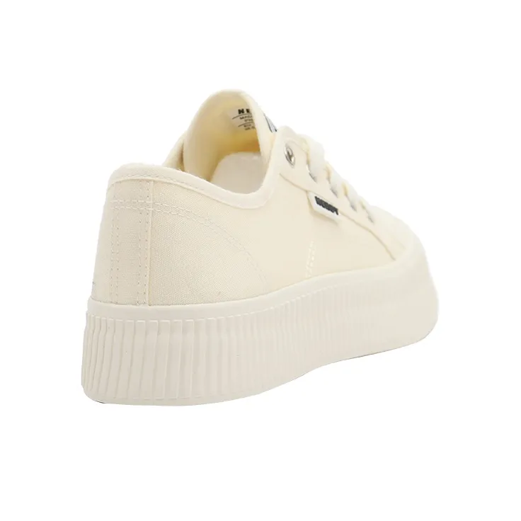 NERDY Low-Top Canvas Shoes Unisex Beige-3