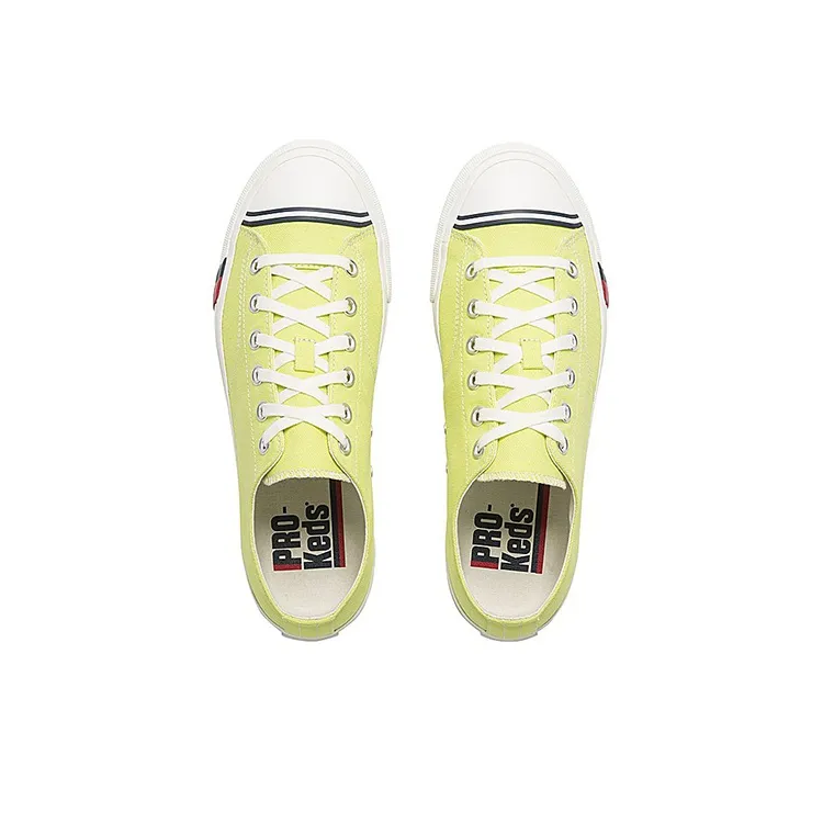 Keds Canvas Shoes Unisex Low-Top Yellow-3