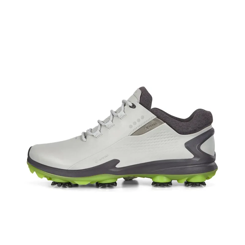 Ecco Biom G3 Low-Top Golf Shoes Men's Gray White-0