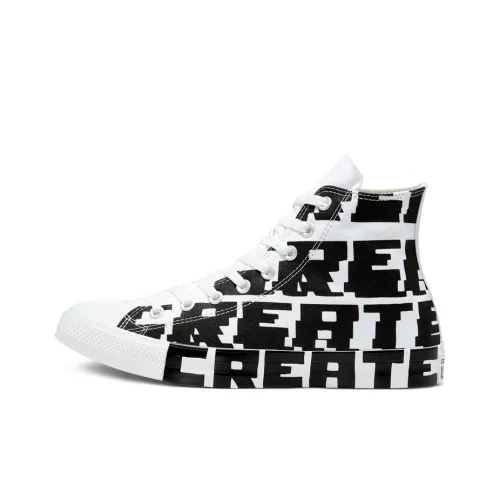 Converse Chuck Taylor All Star Canvas Shoes Unisex High-Top White/Black