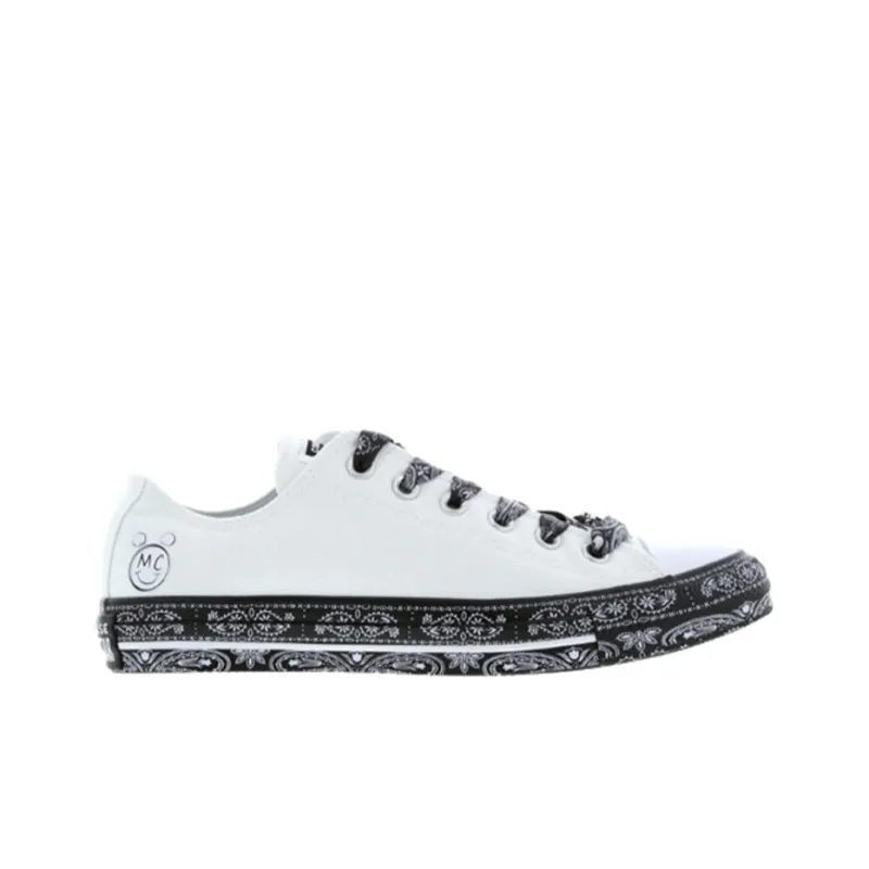 Converse Chuck Taylor All Star Low Miley Cyrus White Black-1