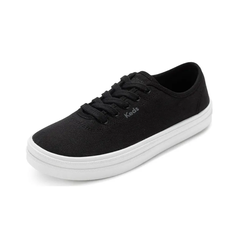 Keds Canvas Shoes Women's Low-Top Black-1