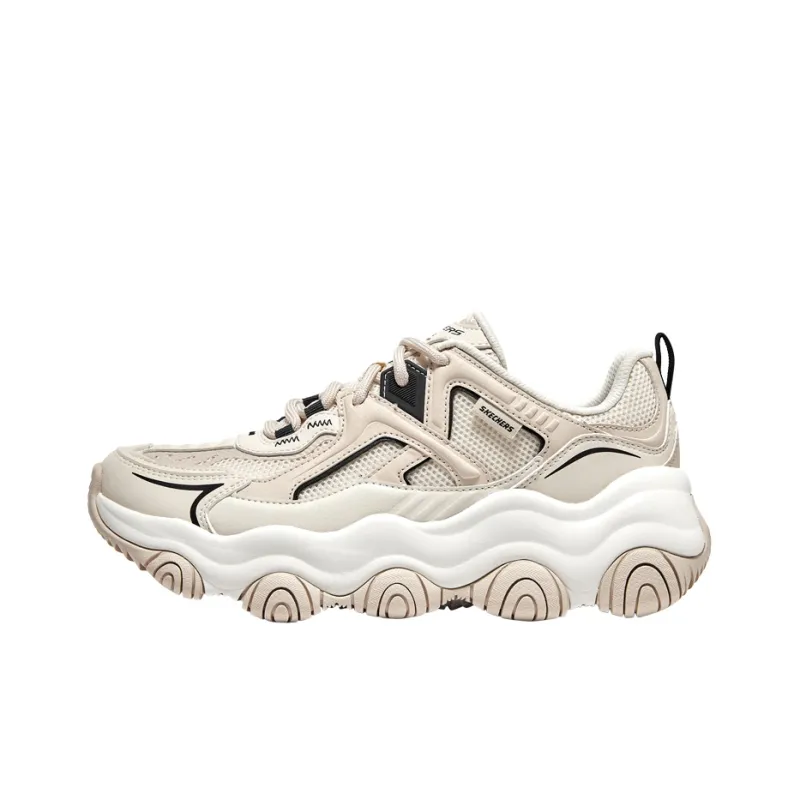 Skechers Rover X Chunky Sneakers Women's Low Top Beige-0