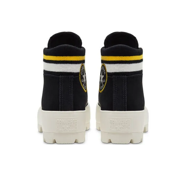 Converse Chuck Taylor All Star Lugged Hi Varsity Black Amarillo Women's-4