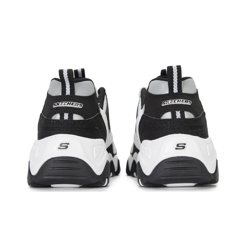 Skechers Sport D'Lites 2.0 Shoes 'Black White' Women's-3