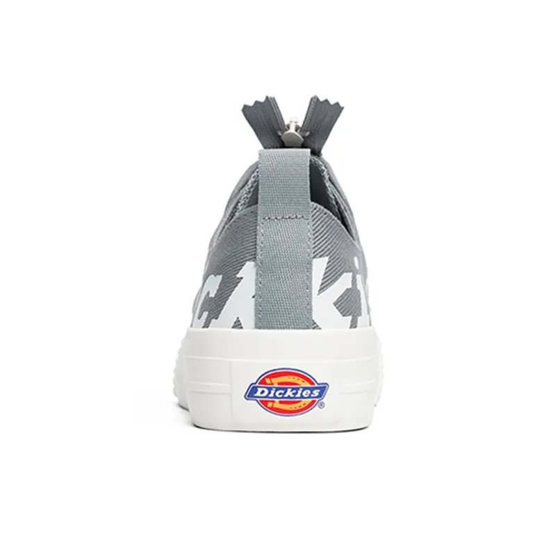 Dickies Canvas Shoes Unisex Low-Top Gray-3