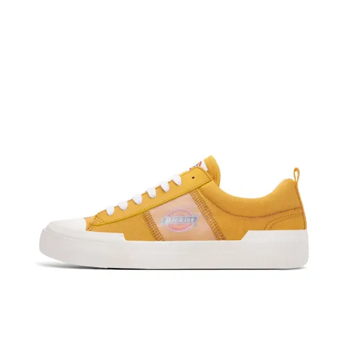 Dickies Canvas Shoes Unisex Low-Top Yellow