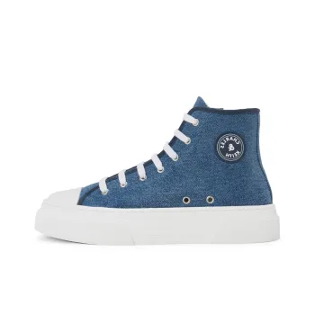 CHARLES&KEITH High Top Canvas Shoes 3.4cm Women's